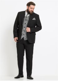 Oblek (5dílná souprava): sako, kalhoty, vesta, plastron, kapesníček, bpc selection