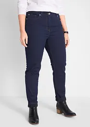 Džíny Slim Fit, Mid Waist, s pohodlnou pasovkou, bonprix