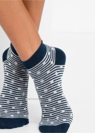Nízké ponožky (8 párů) s organickou bavlnou, bonprix
