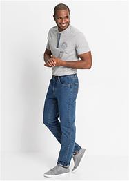 Džíny Classic Fit Straight, pasovka s elastickými vsadkami, John Baner JEANSWEAR