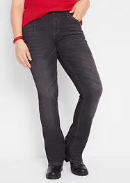 Strečové džíny Bootcut, Mid Waist, bonprix