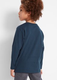 Chlapecké triko s dlouhým rukávem, organická bavlna, bpc bonprix collection