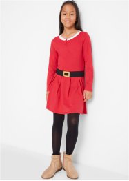Vánoční žerzejové šaty pro dívky, bpc bonprix collection