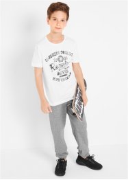 Tričko pro chlapce z organické bavlny (2 ks v balení), bpc bonprix collection