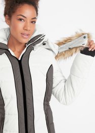 Krátký outdoorový kabát s umělou kožešinou, voděodolný, bpc bonprix collection