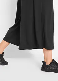 Úpletové kalhoty Culotte, délka po lýtka, bonprix