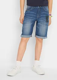 Strečové bermudy, Slim Fit, bonprix
