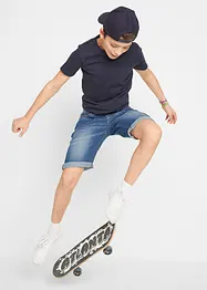 Strečové bermudy, Slim Fit, bonprix