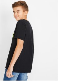 Chlapecké triko s úžaným potiskem, z organické bavlny, bonprix