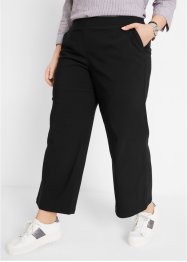 Bengalínové kalhoty Culotte se širokým, elastickým pasem, bpc bonprix collection