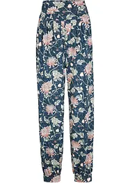 Harémové kalhoty ze žerzeje, směs s viskózou, Loose Fit, bonprix