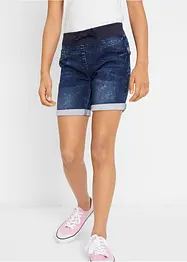 Džínové šortky, Mid Waist, bonprix
