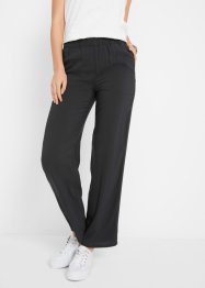 Viskózové kalhoty se širokými nohavicemi, bpc bonprix collection