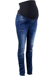 Těhotenské Skinny džíny ve vzhledu Destroyed, bpc bonprix collection
