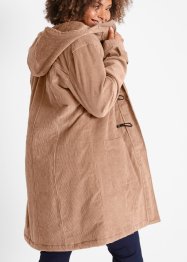 Polodlouhý kabát Dufflecoat, z manšestru, bpc bonprix collection