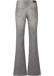 Bootcut džíny Mid Waist, strečové, bonprix