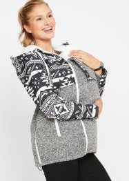 Těhotenská flísová bunda s nosící funkcí, bpc bonprix collection