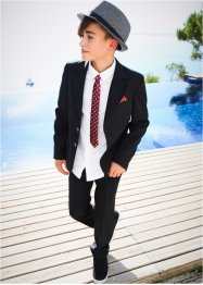 Oblek + košile + kravata pro chlapce (4dílná souprava), bpc bonprix collection