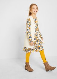 Dívčí žerzejové šaty (2 ks v balení), organická bavlna, bpc bonprix collection