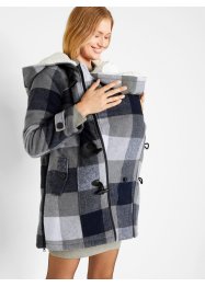 Vlněná těhotenská a nosicí bunda s medvídkovou podšívkou, bpc bonprix collection