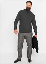 Svetr s rolákovým límcem a kašmírem, bonprix