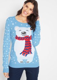 Vánoční svetr s pajetkami, bpc bonprix collection
