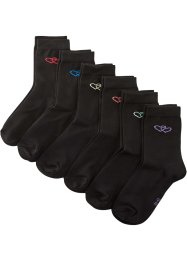 Ponožky s organickou bavlnou (6 párů), bpc bonprix collection