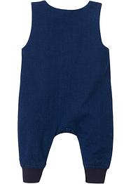 Baby mikinový overal v džínovém vzhledu, John Baner JEANSWEAR