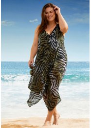 Dlouhé plážové šaty ze šifonu, bonprix