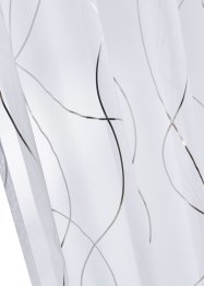 Záclona s lesklým potiskem (1 ks), s recyklovaným polyesterem, bonprix