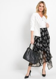 Šifonová sukně s květinovým vzorem, bpc selection