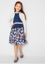 Dívčí šaty s potiskem motýlků, bpc bonprix collection