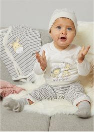 Baby souprava (4dílná) z organické bavlny, bpc bonprix collection