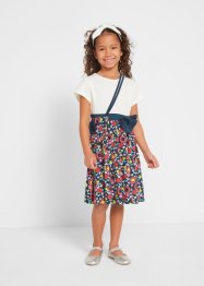 Dívčí šaty + taška (2dílná souprava), organická bavlna, bpc bonprix collection