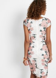 Krajkové šaty s květinovým potiskem, bpc selection premium