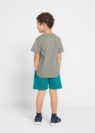 Tričko s oboustrannými pajetkami + krátké kalhoty, pro chlapce (2dílná souprava), bpc bonprix collection