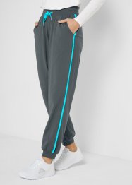 Sportovní kalhoty s kontrastními pruhy, bpc bonprix collection