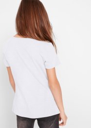 Dívčí triko z organické bavlny, bpc bonprix collection