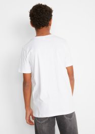 Clapecké tričko s potiskem (2 ks v balení) organická bavlna, bpc bonprix collection