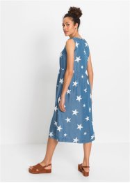 Džínové šaty z lyocellu TENCEL™ a potiskem hvězd, RAINBOW