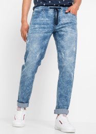 Strečové džíny bez zapínání, Slim Fit Straight, RAINBOW