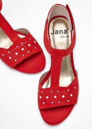 Pohodlné sandály značky Jana, šířka H, Jana