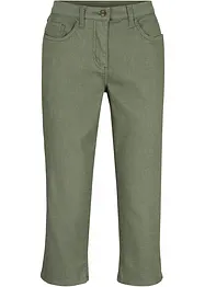 Straight džíny, Mid Waist, pohodlný pas, bonprix