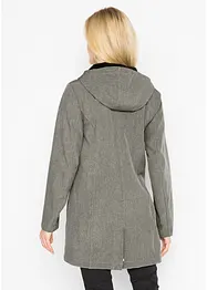 Softshellová parka s kapucí, bonprix