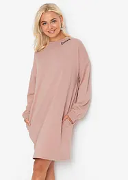 Mikinové šaty oversize, bonprix