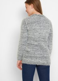 Heboučký pletený svetr pro dívky, bpc bonprix collection