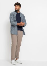 Strečové chino kalhoty Slim Fit, Straight, bpc bonprix collection