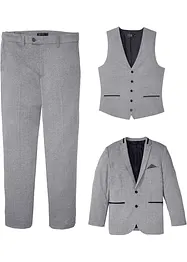 Oblek s vestou Regular Fit (3dílná sada), bonprix