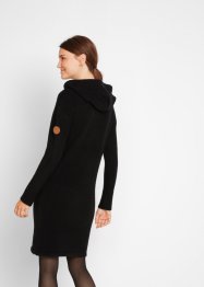 Pletené šaty s kapucí, bpc bonprix collection