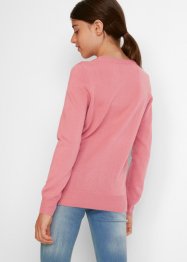 Pletený svetr s pajetkami, pro dívky, bpc bonprix collection